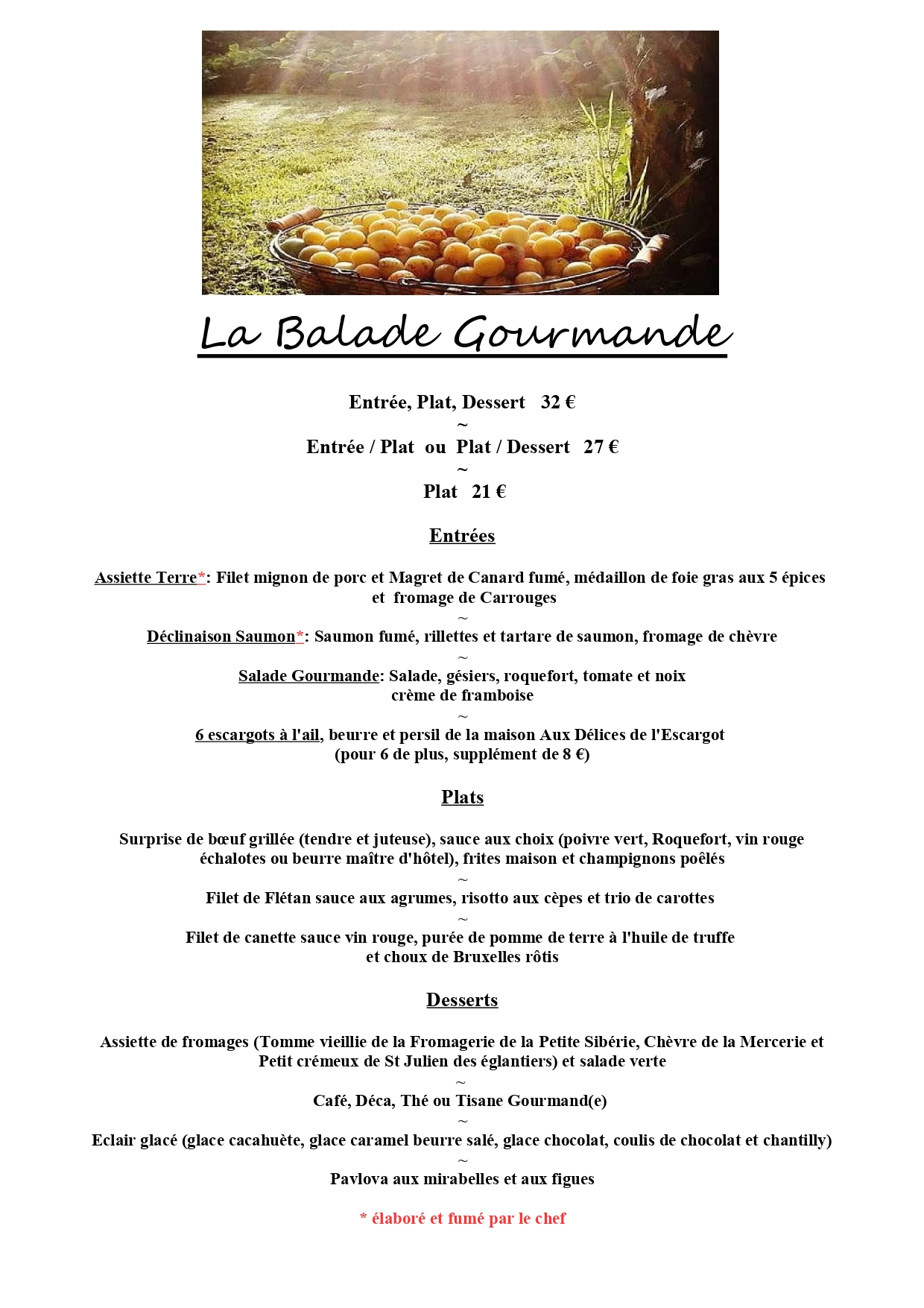 La balade gourmande
